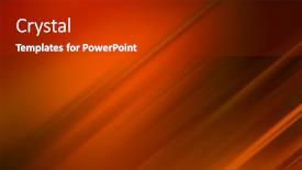  Presentation with abstract red - Presentation consisting of red-abstract-diagonal-streak-background background and a  colored foreground