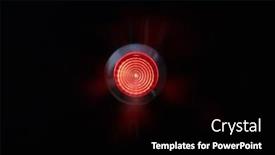  Presentation with alert - Slide deck having red-alert-lamp-or-warning background and a  colored foreground