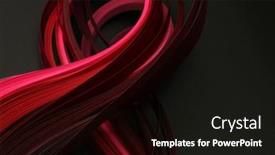  Presentation with black paper texture black - Slide set featuring red-and-black-color-strip background and a black colored foreground