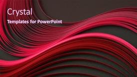  Presentation with black paper texture black - Presentation theme enhanced with red-and-black-color-strip background and a tawny brown colored foreground