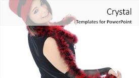  Presentation with roaring - Audience pleasing PPT layouts consisting of red and black roaring 20s backdrop and a white colored foreground