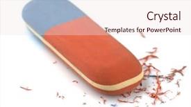  Presentation with meeting red white blue - PPT layouts featuring red and blue eraser isolated background and a sky blue colored foreground