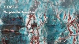  Presentation with pharmaceutical red - PPT theme consisting of red and cyan serpentinite texture background and a seafoam green colored foreground