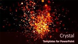  Presentation with red gold - Colorful presentation theme enhanced with red and gold festive christmas backdrop and a wine colored foreground