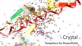  Presentation with red stars - Audience pleasing PPT layouts consisting of  backdrop and a  colored foreground