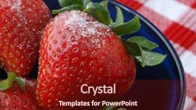  Presentation with red white blue - Amazing PPT theme having red and white checked tablecloth backdrop and a  colored foreground