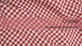  Presentation with picnic - Audience pleasing PPT theme consisting of red and white checkered picnic backdrop and a coral colored foreground
