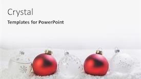  Presentation with white snow - 