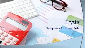  Presentation with tax notices - Beautiful slides featuring red attorney - calculator with documents and keyboard backdrop and a  colored foreground
