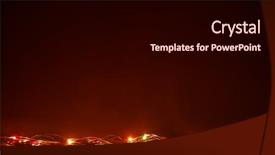  Presentation with led lights - Slide set consisting of red background and led lights background and a wine colored foreground