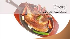  Presentation with hot metal - Cool new PPT theme with st valentines day concept white gift boxes chocolate hearts candies and rose on wooden background on wooden table copy space backdrop and a light gray colored foreground.