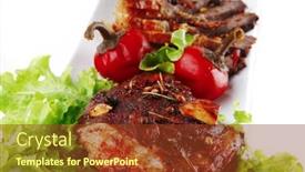  Presentation with beef - 