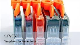  Presentation with biomedical new - Amazing presentation having red black generic - new cartridge backdrop and a light blue colored foreground