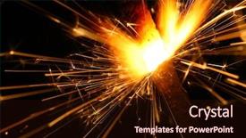  Presentation with holiday - Beautiful PPT theme featuring red black white abstract - holiday sparkler backdrop and a wine colored foreground