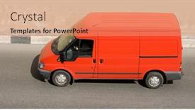  Presentation with delivery van - 
