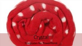  Presentation with lines red and white - PPT layouts having red blanket with white spots background and a crimson colored foreground