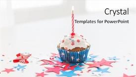  Presentation with 4th july - PPT theme enhanced with red blue - independence day celebration patriotism background and a white colored foreground