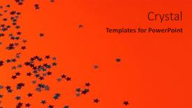  Presentation with blue orange white - PPT layouts enhanced with red-blue-and-white-stars background and a red colored foreground