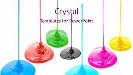  Presentation with red blue yellow - PPT layouts featuring red blue green and black background and a pink colored foreground