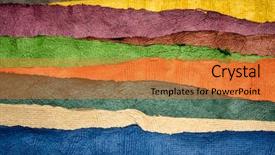  Presentation with red blue yellow - Colorful slide set enhanced with red blue turquoise yellow - abstract landscape created with sheets backdrop and a gold colored foreground