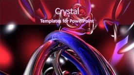  Presentation with wires - Theme enhanced with red blue wires 01 background and a tawny brown colored foreground