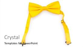  Presentation with red bow - Beautiful PPT layouts featuring red-bow-tie-isolated backdrop and a white colored foreground