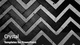  Presentation with brick - Cool new presentation theme with red brick red brick floor backdrop and a dark gray colored foreground