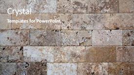  Presentation with broken wall - Beautiful PPT theme featuring old man lies on a cot in the medical ward and next to him there is a doctor and a nurse they show the old man a pill that he needs to take the old man takes the pills and smiles backdrop and a lemonade colored foreground.