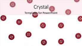  Presentation with red and white abstract - Colorful theme enhanced with red buttons on white background backdrop and a  colored foreground