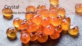  Presentation with graphite - PPT theme with red caviar on gray graphite background and a  colored foreground