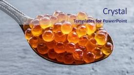  Presentation with graphite - PPT layouts with red caviar on gray graphite background and a lemonade colored foreground