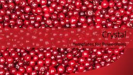  Presentation with cherry - PPT layouts enhanced with red cherry background background and a crimson colored foreground