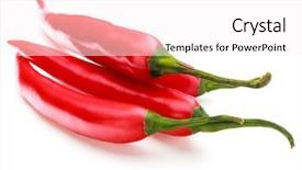  Presentation with chili - Amazing presentation having red chili or chilli cayenne backdrop and a  colored foreground