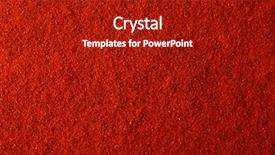  Presentation with chili - Beautiful PPT layouts featuring red chili powder closeup backdrop and a crimson colored foreground