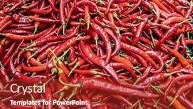  Presentation with red chilli - Amazing theme having red-chilli-background-india-ingredient backdrop and a crimson colored foreground
