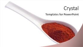  Presentation with red chilli - Audience pleasing slides consisting of red chilli powder backdrop and a white colored foreground