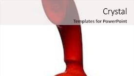  Presentation with red telephone - Presentation theme featuring 1970s - red cobra telephone isolated background and a lemonade colored foreground