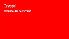  Presentation with fibers - PPT theme having red-construction-paper-close-up background and a black colored foreground