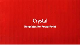  Presentation with corrugated cardboard - Beautiful presentation theme featuring red corrugated cardboard texture useful backdrop and a crimson colored foreground