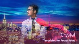  Presentation with super man - PPT layouts consisting of red cover in super hero background and a  colored foreground