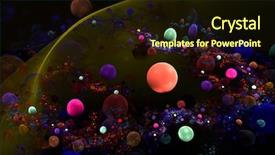  Presentation with phases - Cool new slide set with red crystal graphics abstract - one of phases of development backdrop and a wine colored foreground