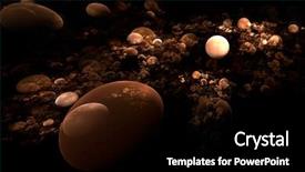  Presentation with phases - PPT theme featuring red crystal graphics abstract - one of phases of development background and a black colored foreground