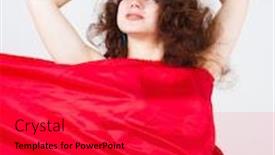  Presentation with month of march - Slide deck having red-fantazy-9th-month background and a red colored foreground