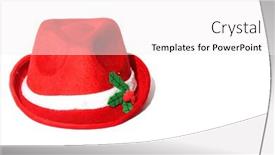  Presentation with wool - Presentation theme with red-fedora-wool-felt-fedora background and a white colored foreground