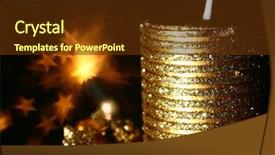  Presentation with holiday shoppings - Colorful presentation theme enhanced with red gold blue - holiday background backdrop and a  colored foreground