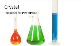  Presentation with red medical - Theme with red green and blue liquids background and a white colored foreground