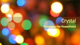  Presentation with christmas red - Audience pleasing presentation design consisting of red green blue - christmas background backdrop and a tawny brown colored foreground