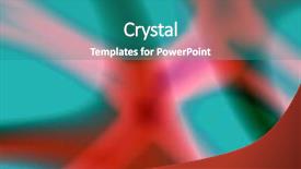  Presentation with fantasy - Slide deck with red-green fantasy background background and a teal colored foreground