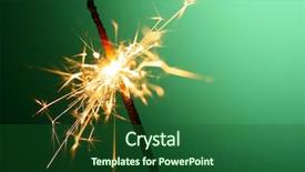  Presentation with green gold - Amazing presentation design having red green gold - christmas sparkler backdrop and a forest green colored foreground