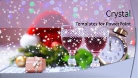  Presentation with christmas borders grunge border decoration - Cool new slide deck with letters spelling love red heart backdrop and a ocean colored foreground.